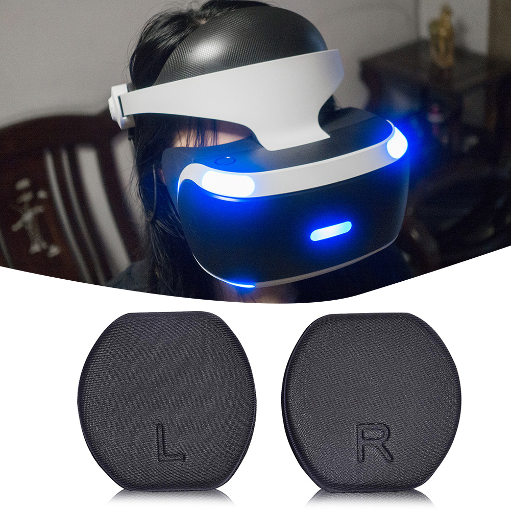 1 Pairs VR Glasses Protective Cover Thickening Glasses Lens Pads Washable Lens Protector Cover for PS VR2 PS5 Supplies