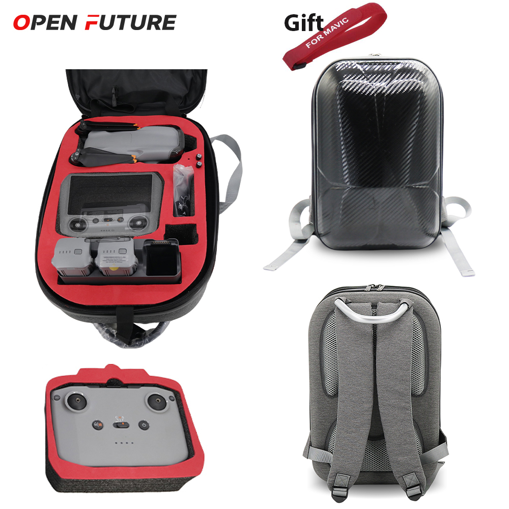 Backpack For DJI Air 3(RC 2/RC N2) Hard Bag Waterproof Travel Case Portable Shoulder Bag Carrying Bag Drone Accessories 17d48