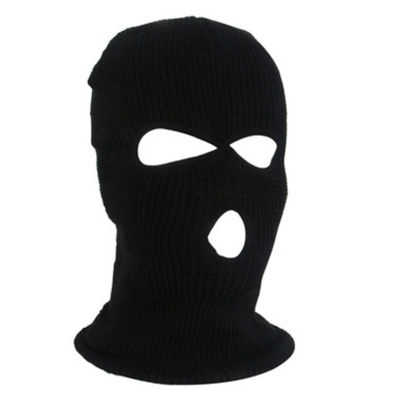 Autumn Warm 3 Hole Face Ski Mask Winter Cap Balaclava Motorbike Motorcycle Full Helmet