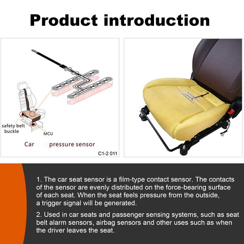 Pressure Belt Car Safety Sensor Universal Automobile Safety Belt Reminder Safety Belt Warning Reminder ddmysmile Pad For Child Seats Smile