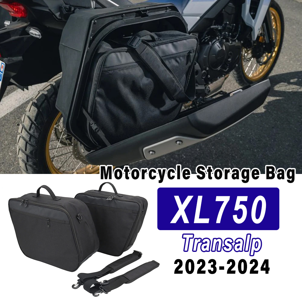 XL750Transalp 2023 2024 Accessories New Motorcycle Storage Bag for Honda XL750 Top Box Side Case Inner Waterproof Large Capacity