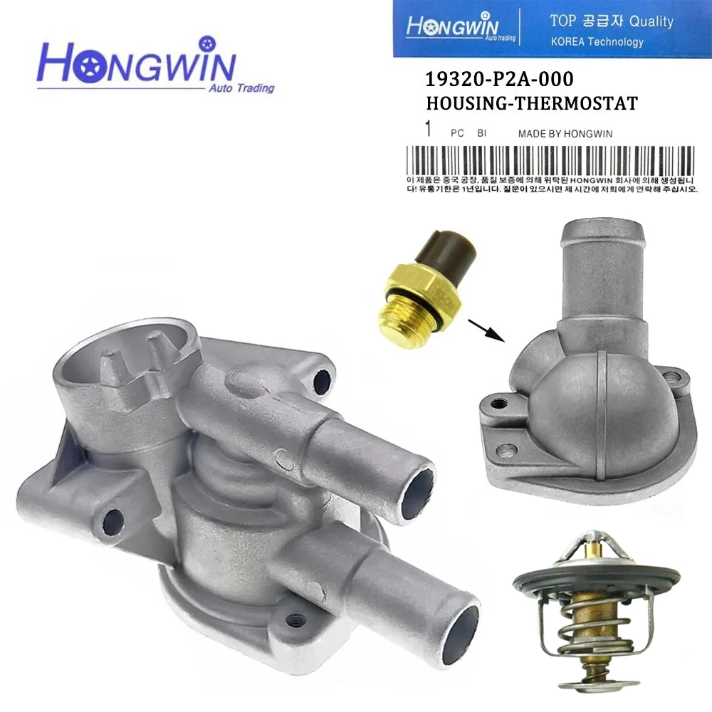 Engine Coolant Thermostat Housing 19320-P2A-000 For Honda HR-V Capa Civic 1.6L 1995-2000 2001 96hc2 19311P2A000 19320 P2A 000