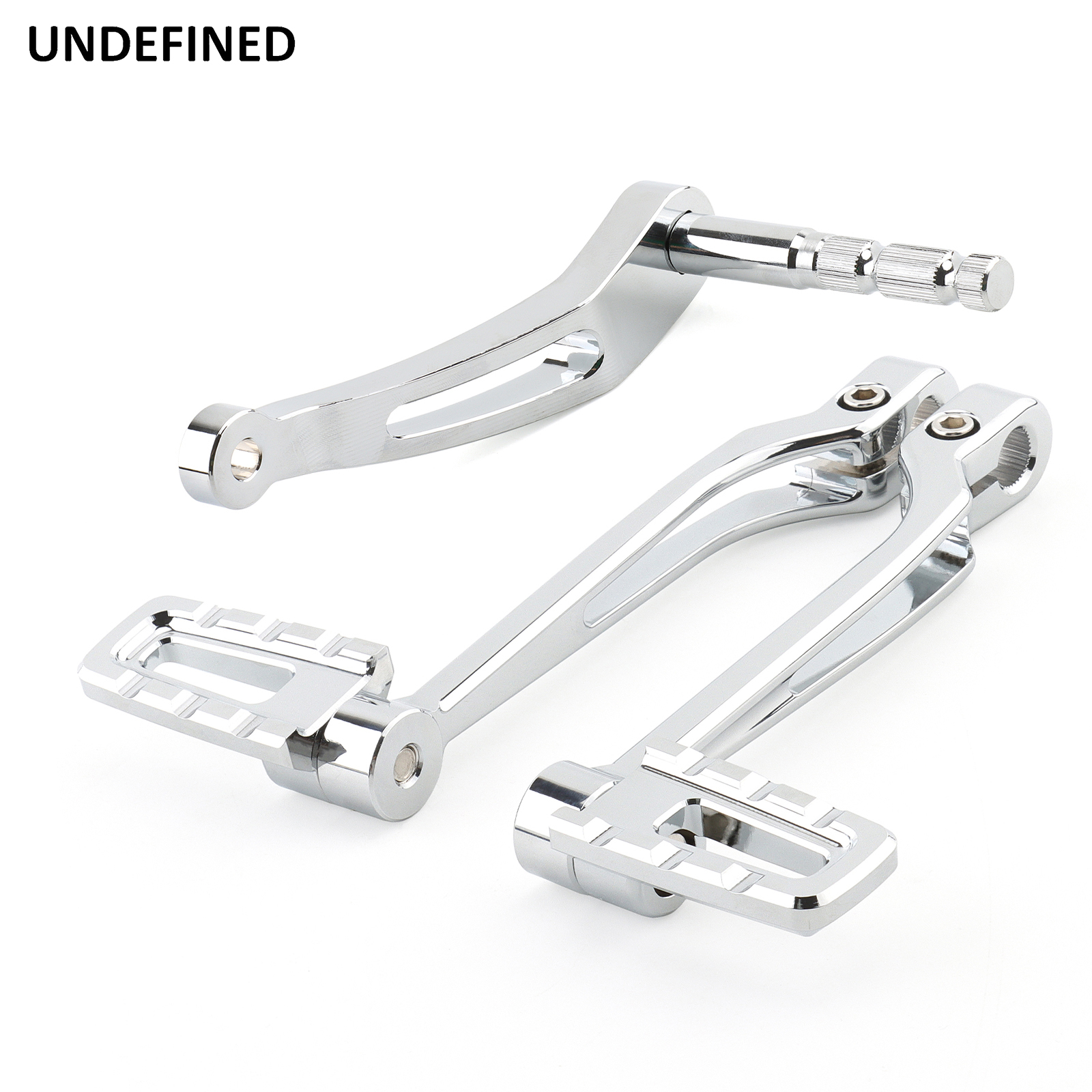 Extended Arm Kit Shift Levers Shifter Pegs for Harley Touring King Road Electra Street Tri Glide FLT FLHX 14-Later