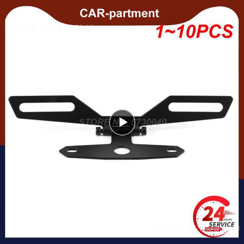 Plate License 1~10Pcs Folding Bracket Taillight Holder For ATV ddmysmile Dirt Bike Motorcycle Smile