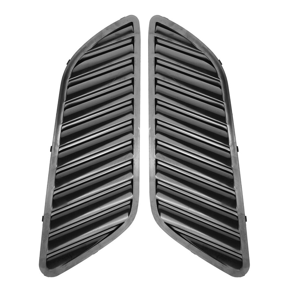 Engine Hood Louvers Scoop Bonnet Vent For E90 E91 E92 E93 F30 F80 E46 M3 Air Intake Cover Black/Carbon
