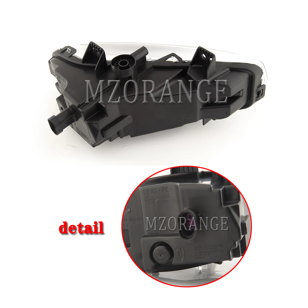 LED Headlights Front Fog Lights for Land Rover Range Rover Evoque 2011 2012 2013-2015 Foglamp DRL Lamp Assembly Car Accessories