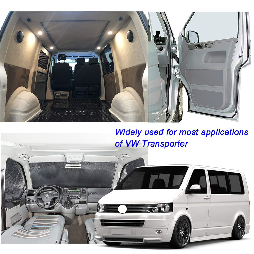 120 X Car Trim Lining Clips Bumper Retainer Auto Engine Undertray Cover For VW Transporter T4 T5 T6 Fastener Plastic Push Rivets