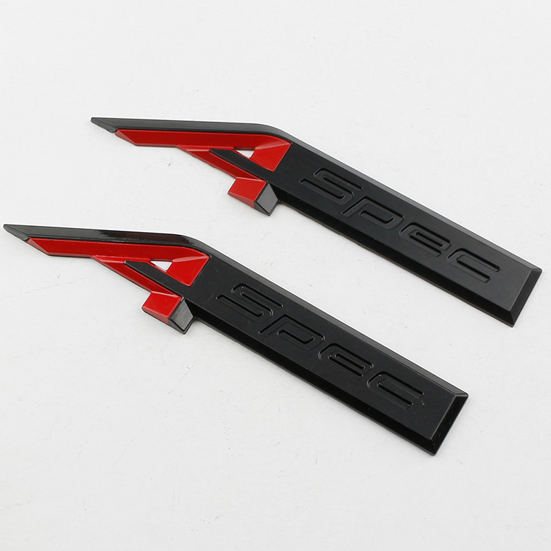 Car Trunk Emblem Sticker for Acura A-SPEC Integra MDX TL TSX RSX RDX NSX Letter Badge Decals Decoration