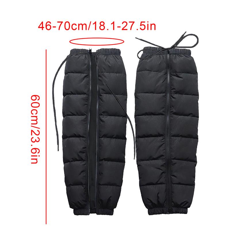 Protective Motorcycle Kneepad Motorcycle Zipper Leg Protectors Waterproof Winter Thermal Knee Brace Motorcycle Leg Guards For
