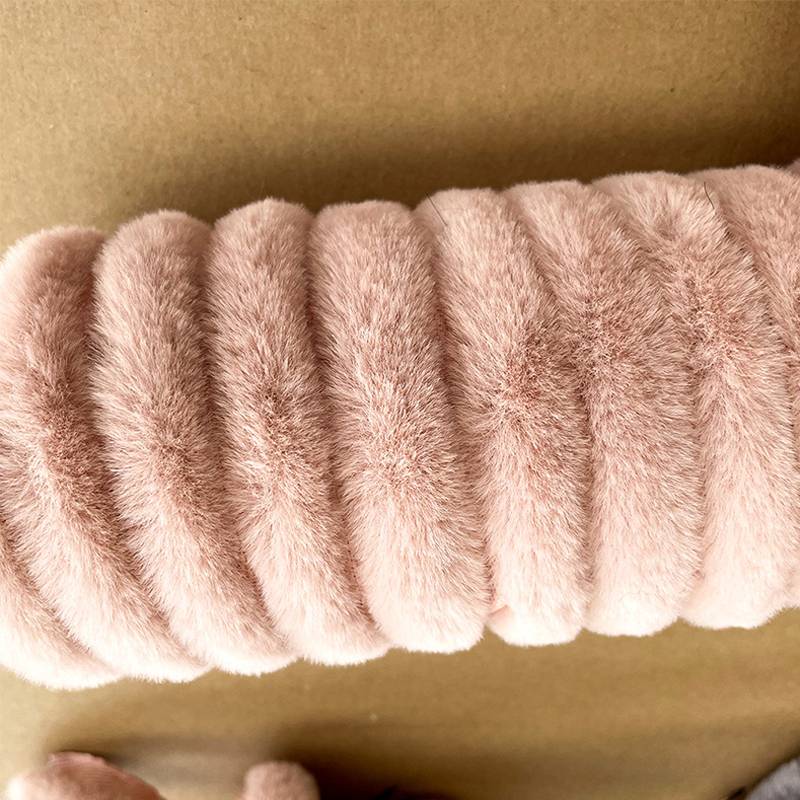 1M 2cm DIY Faux Fur Cheongsam Frayed Garment Accessories Children's Clothing Placket Artificial Fox Furry Tops Cuff Plush Strip