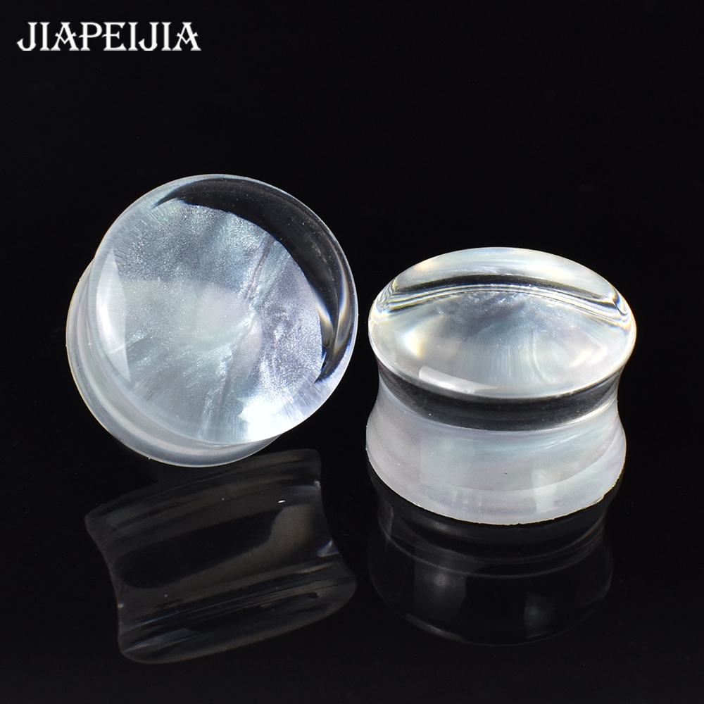 6-50mm 2Pcs Big Size Ear Gauges Tunnels Ear Plugs Stretcher Expander Body Jewelry for Women Men c7025 5 d4942