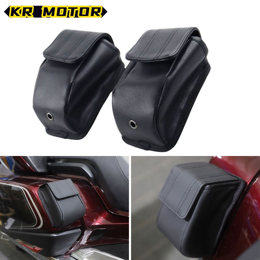 For Honda Goldwing GL1800 F6B Motorcycle Trunk Lage Cases Tool Bag Pouch Seat Side Storage Bags Gold Wing GL 1800 1500 2018up