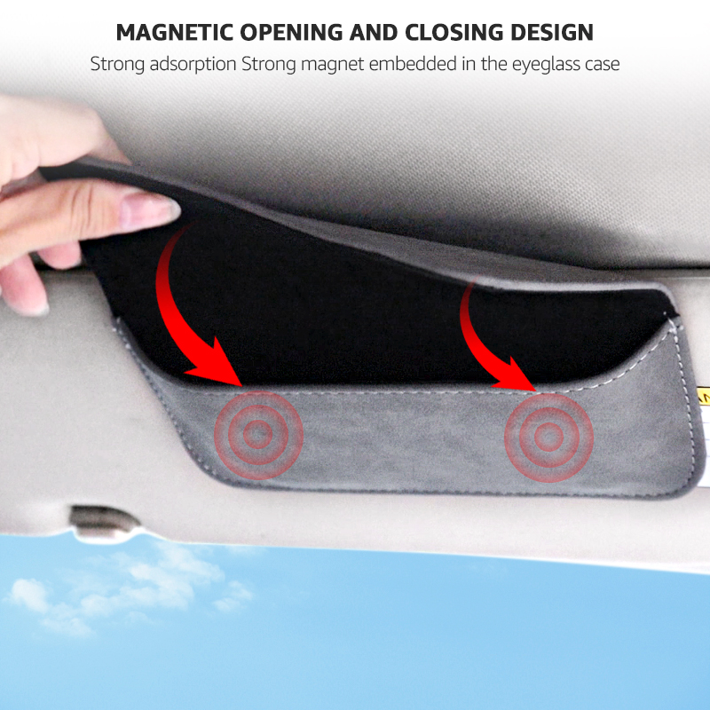 Case Organizer Glasses Car Storage Car Eyeglass Case Glasses Box For Car Ddmysmile Sun Visor Organizer Sunglasses For Glasses ddmysmile Case Smile