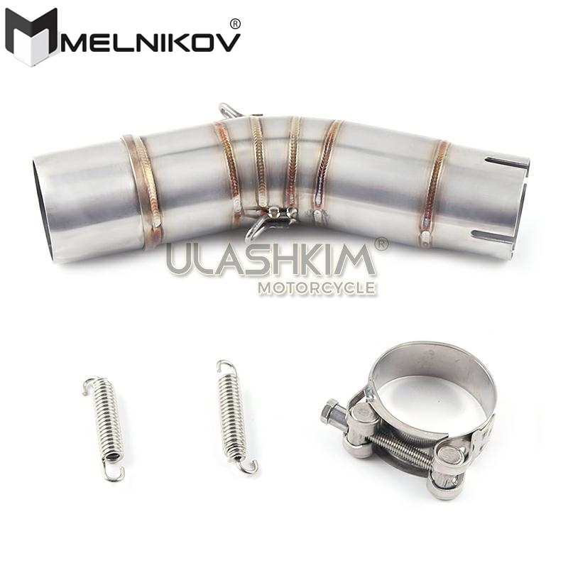 GSX250R GSX 250R GSX250 GW250 R Slip On For Suzuki Motorcycle Exhaust Muffler Escape Link Middle Pipe DB-KILLE