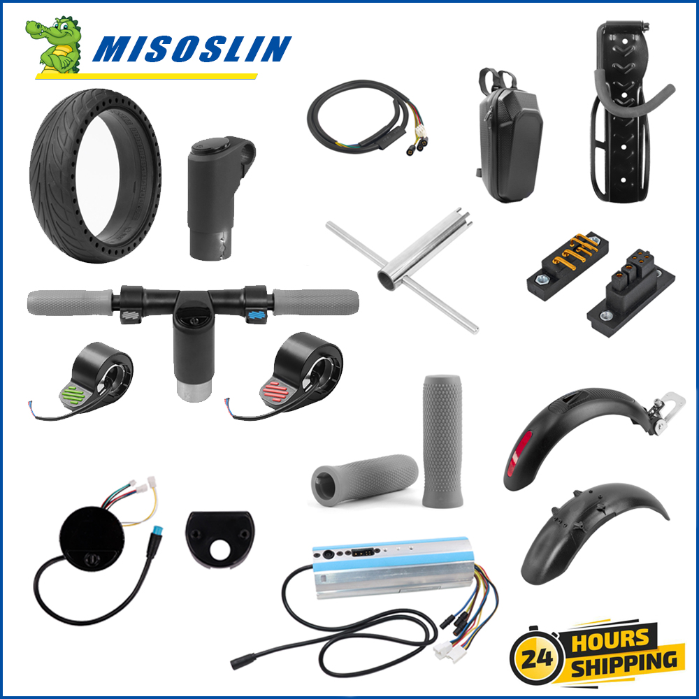 Front Rear Fender Mudguard Dashboard Control Bluetooth Handlebar Safety Handle Sets For Segway Ninebot ES1 ES2 ES4 Accessories