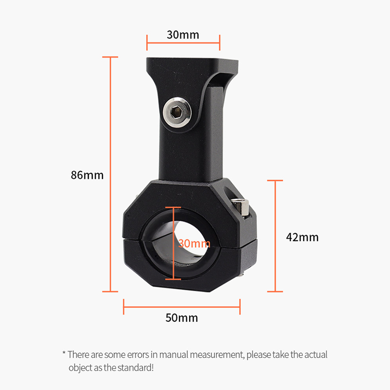 2pcs Motorcycle LED Work Spotlight Fog Light Mount Kit Motorcycle Headlights Clamps Brackets Tube Clamp Motorbike Accessories