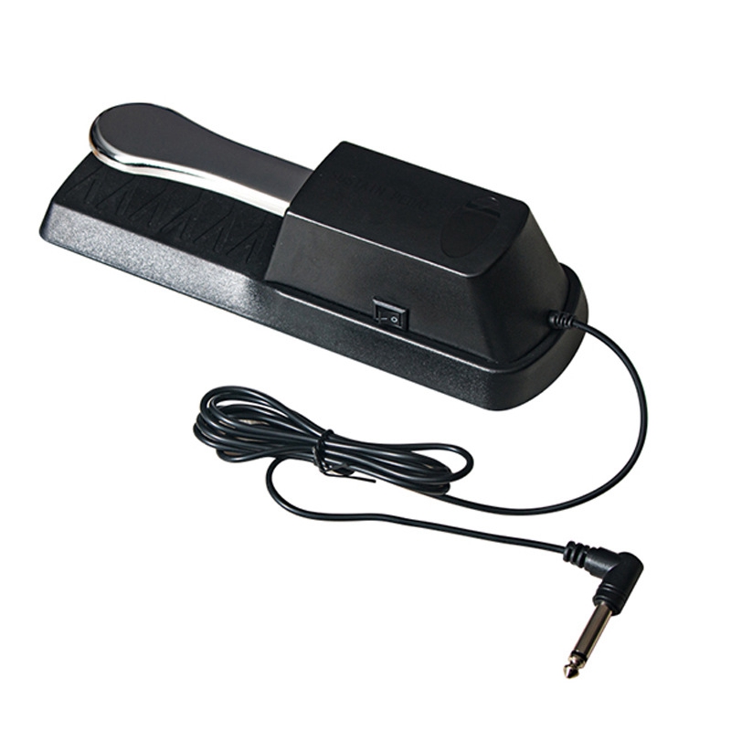 Universal Sustain-Pedal With Polarity Switch For Digital Pianos, Electronic Keyboards, MIDI And Synthesizer Easy To Use