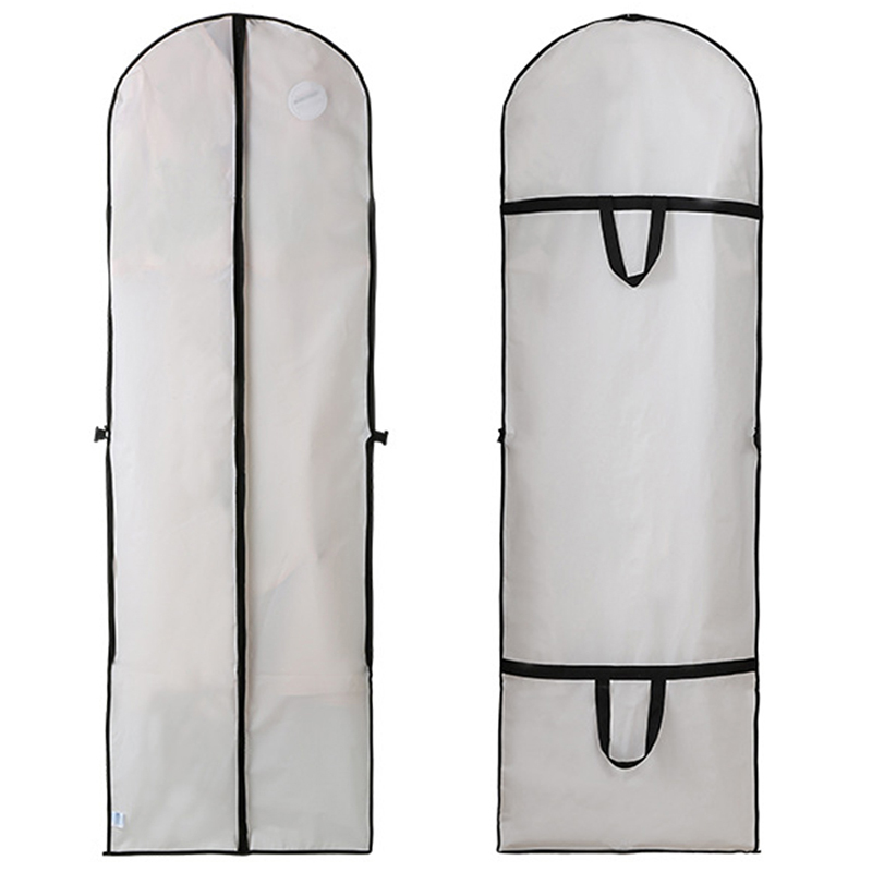 180CM Wedding Bridal Dress Dust Cover for Home Wardrobe Gown Garment Clothes Storage Protective Bag Waterproof Dustproof Covers