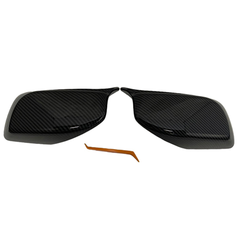 E60 Mirror Cover M Style Car Side Rearview Mirror Cover Cap Trim For 5 6 series E61 E63 E64 2003-2010 Rear View Mirror Caps 0aeda
