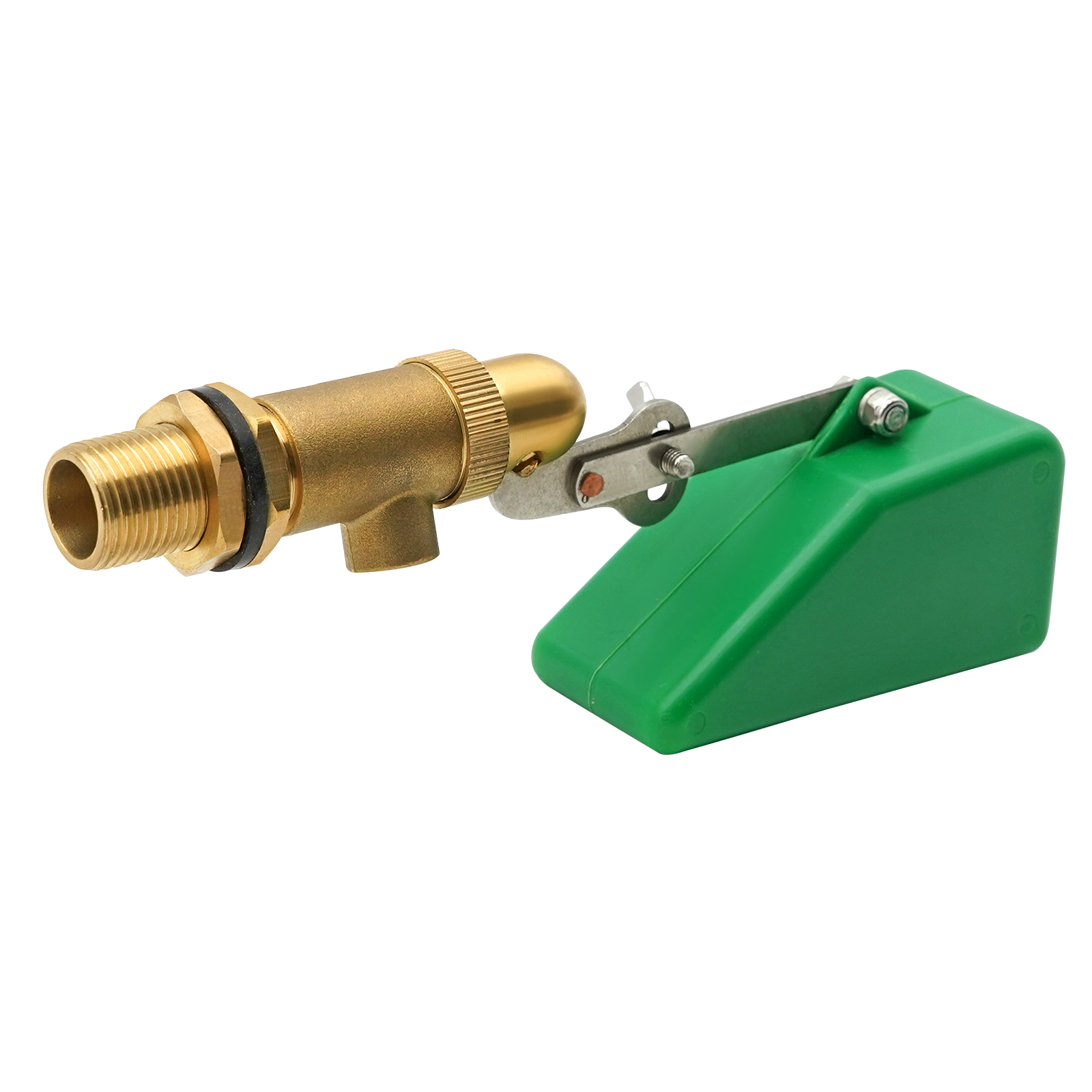 1/2 Inch Brass Valve with Plastic Float Copper Water Float Valve Adjustable Arm Automatic Fill Float Valve for Water Tank
