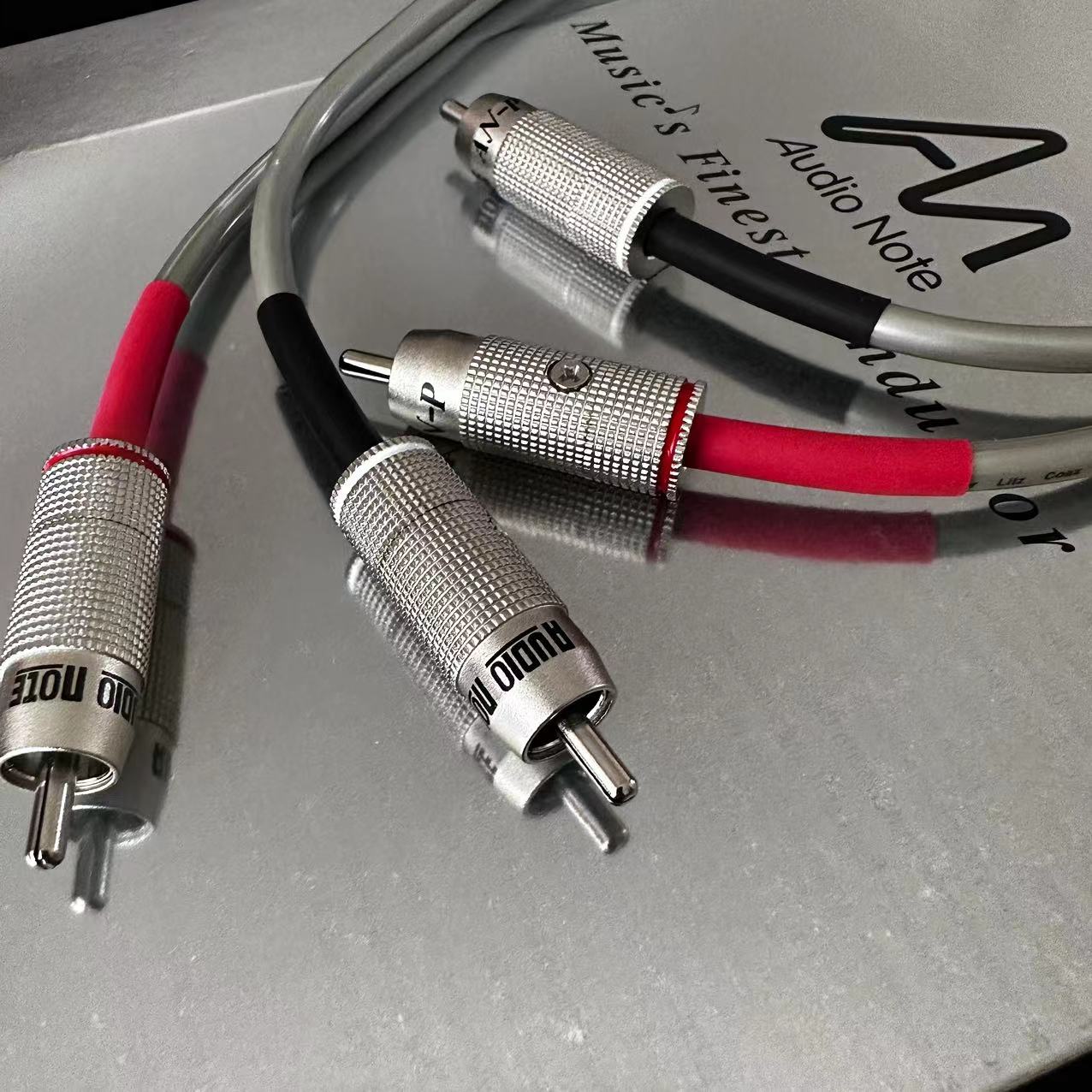 Audio Note AN-Vx Audio Cables Solid Silver 99.99% RCA Interconnects Hi-End Extend Audio Single Cable