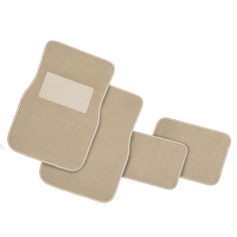 Polyester Anti-slip For Cars Fully Surrounded Protective Mat SUV GM Flame Retardant PVC Universal Car Floor Mats Accessories