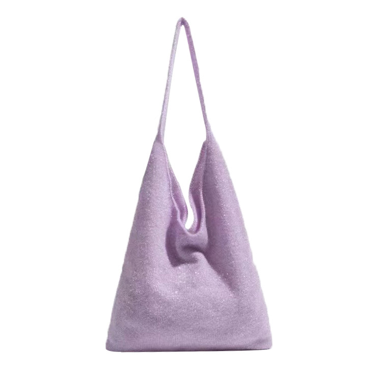 Pleuche Y2K Silver Big Soft Shoulder Bags for Women 2023 Luxury Brand Small Armpit Bag Female Underarm Handbags and Purses