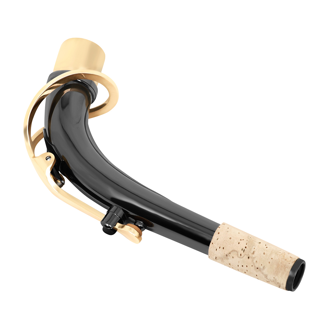 Sax Bent Neck Alto Brass With Black Nickel Plating Golden Sier Sax Necks Saxophone ddmysmile Accessories Musical Instrument Accessories Smile