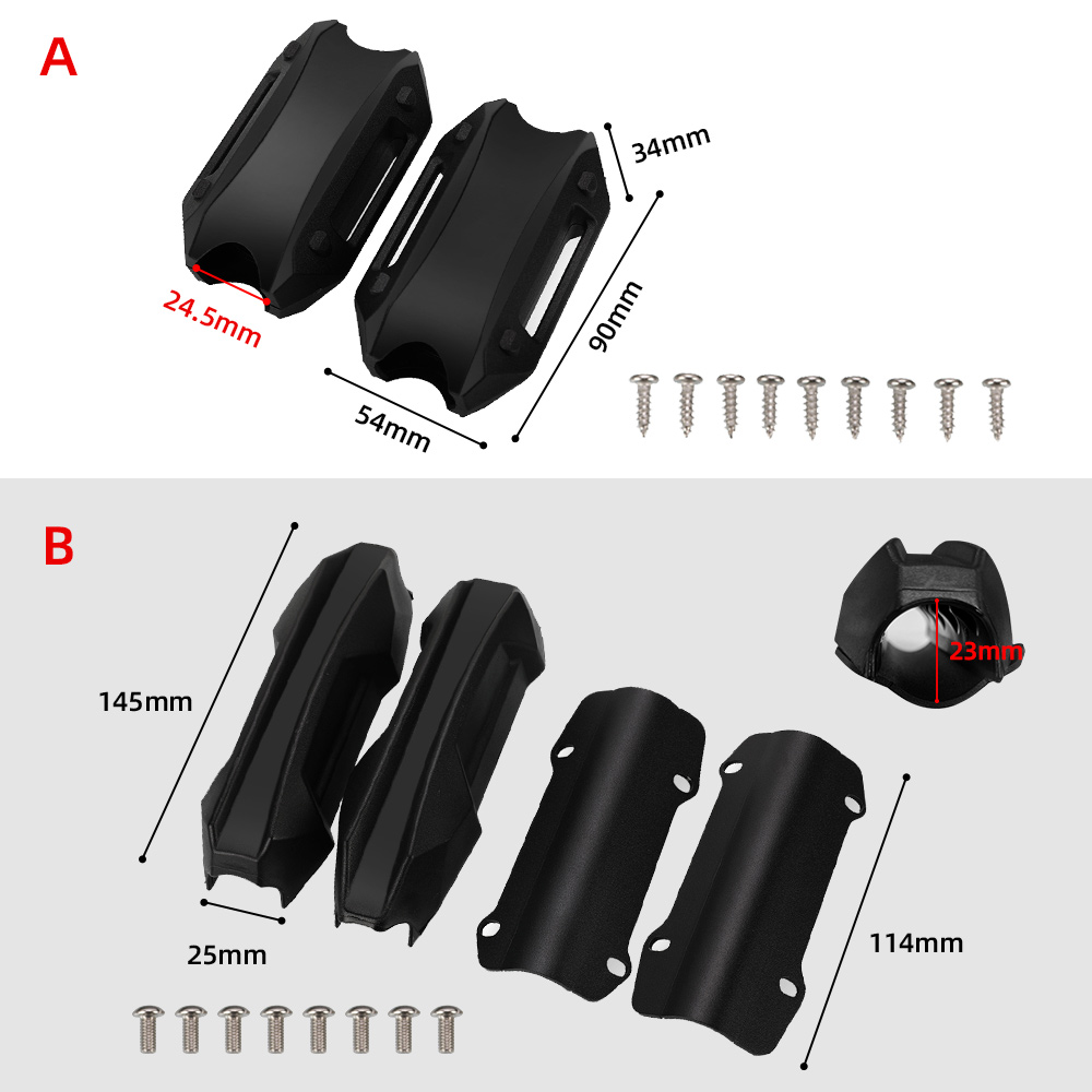 Protector de parachoques para motocicleta, bloque decorativo para BMW R1200GS, R1200, Gsa, 1200GS, ADVENTURE LC, r1200gsa, 25MM