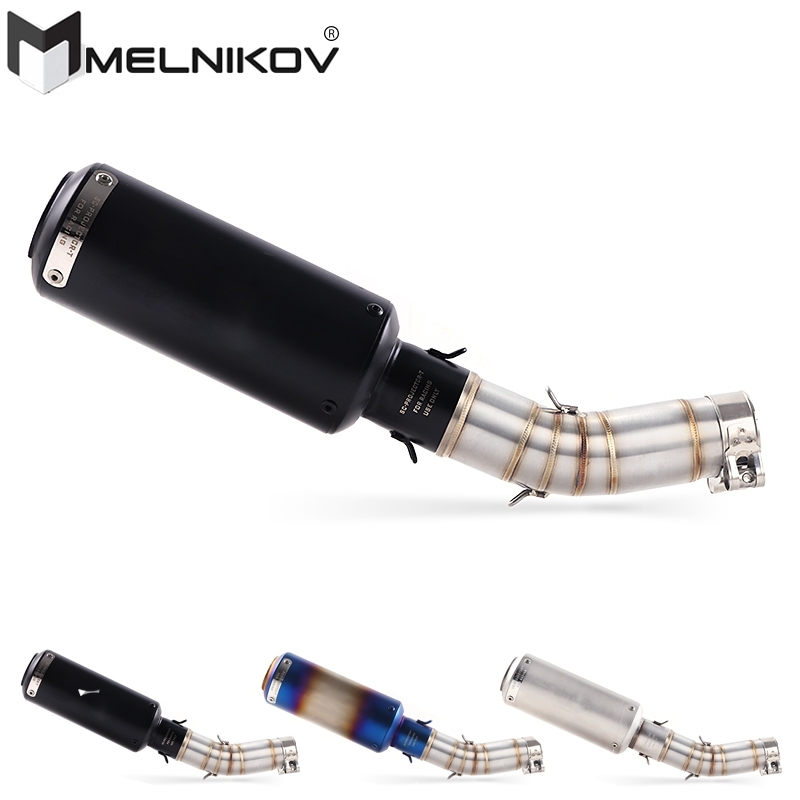 GSX250R GSX 250R GSX250 GW250 R Slip On For Suzuki Motorcycle Exhaust Muffler Escape Link Middle Pipe DB-KILLE