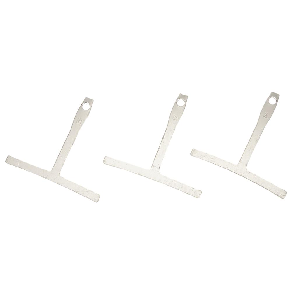 9pcs Guitar Neck Notched Straight Edge Builder Measure - Understring Radius Gauge Guitar Bridge Saddle Setup Tool Guitar Part