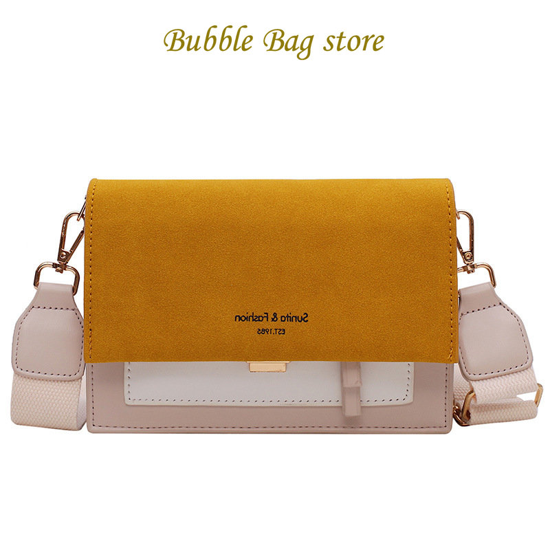 Minority Design Bag Women Small Fresh Chain Shoulder Bag 2023 Summer New Matte Slung Contrast Small Square Bag