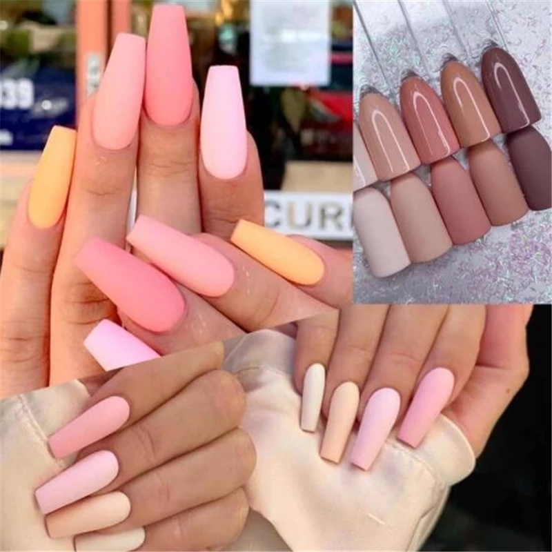 100g/bag Nude Color Nail Acrylic Powder Crystal Pink Nails Design Extension/Dip/Engraving/Buliding Carving Powder Manicure Dust