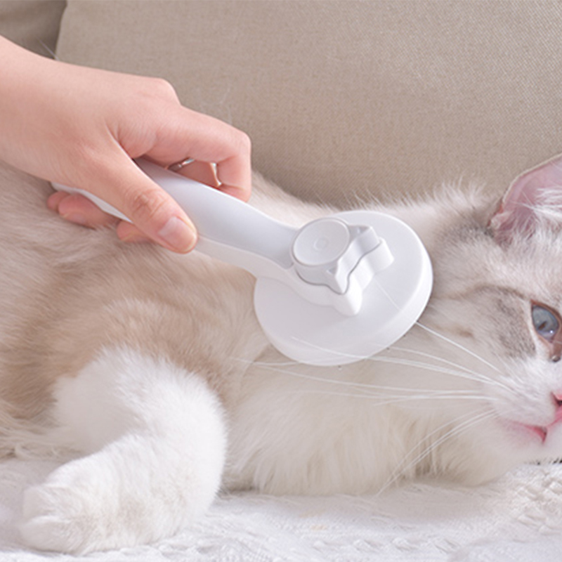 Cat Removes Brush Pet Hair Comb Self Cleaning for Cats Dogs Undercoat Tangled Hair Massages Grooming Tools Dog Supplies