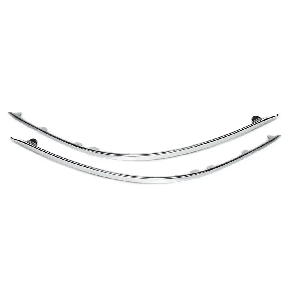 Car Front Bumper Chrome Trim Molding For Mercedes-Benz W204 C300 C350 2008 2009 2010 2011 2048850821 2048850721 Bumper Trim