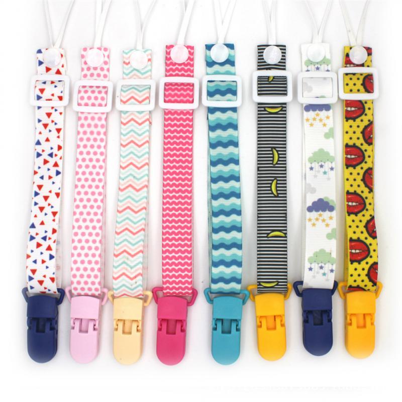 Baby Infant Pacifier Clips For Newborn Anti-lost Chain Dummy Clip Nipple Holder Toddler Nipple Soother Clips Baby Teether Toys