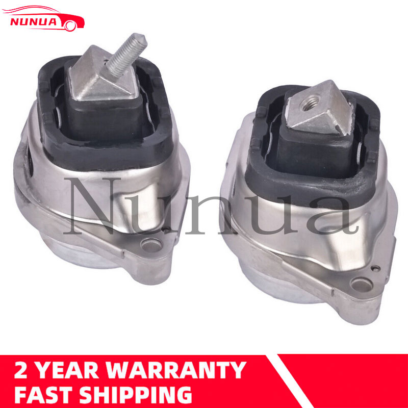 2PCS Engine Mounting Kit For Land Rover Range Rover L322 5.0L V8 10-12 LR010745 LR010746 b58a1