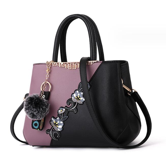 Embroidered Messenger Bags Women Leather Handbags Bags for Women Ladies Hand Bag Female Hand bag new