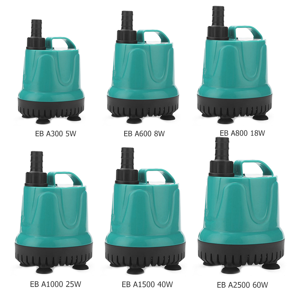 40w 60w 90w Ultra-Quiet Submersible Water Fountain Pump Filter Fish Pond Aquarium Water Pump Tank Fountain 220V 240V