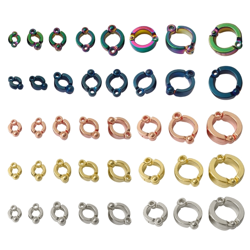 Multi-Colour Pigeons Foot Rings Clip-on-Leg Rings for Parrots Budgies Bantam
