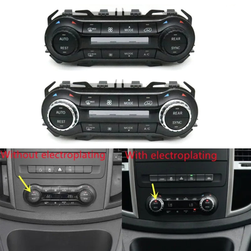 Heater Air Conditioning A/C Temperature Climate Control Switch Panel Unit For Mercedes Benz Vito Metris W447 W448 V260 2016-2023