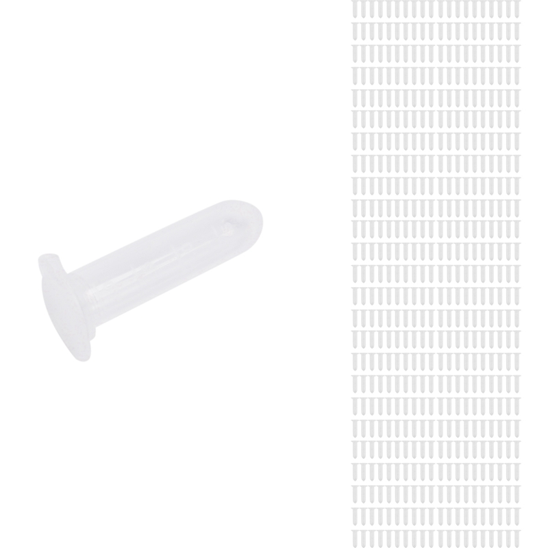 1500Pcs 2Ml Micro-Centrifuge Tube Test Tube Vial Clear Plastic Vials Container Snap Cap For Laboratory Sample Storage