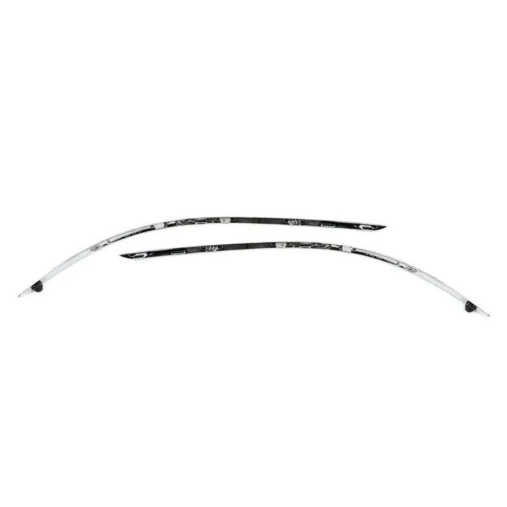 Car Front Bumper Chrome Trim Molding For Mercedes-Benz W204 C300 C350 2008 2009 2010 2011 2048850821 2048850721 Bumper Trim