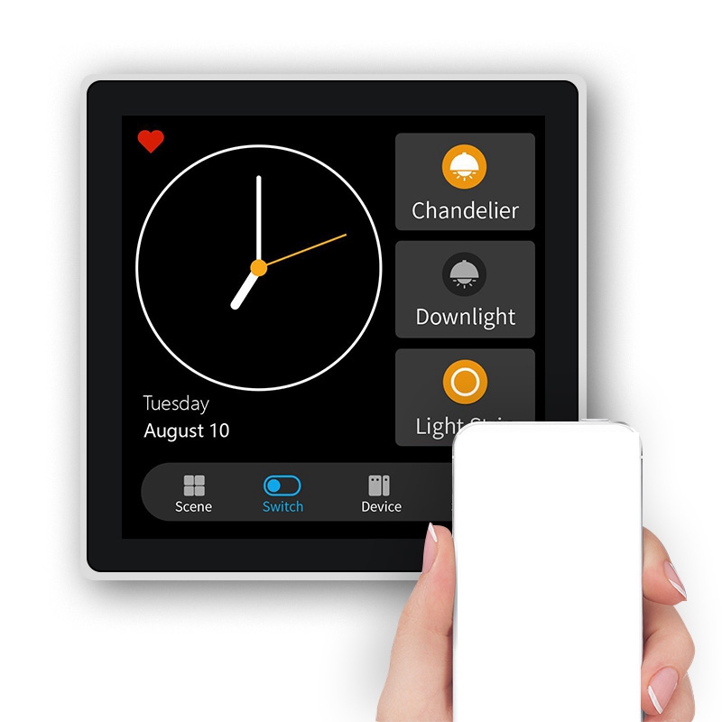 1 Piece Tuya Smart Home Multiple Zigbee Smart Home Control Panel For Home-Euplug