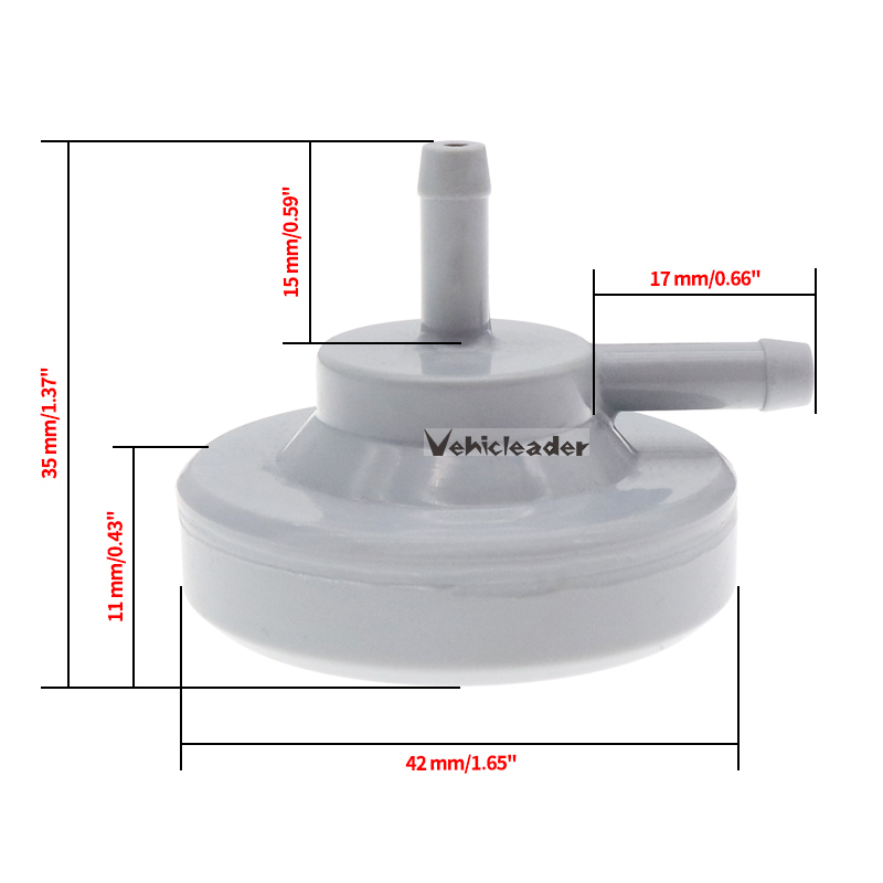 For Webasto 478814 Universal Easy Install Durable Professional Mini Heater Fuel Check Vae Car Dosing Pump Damper Kit Plastic