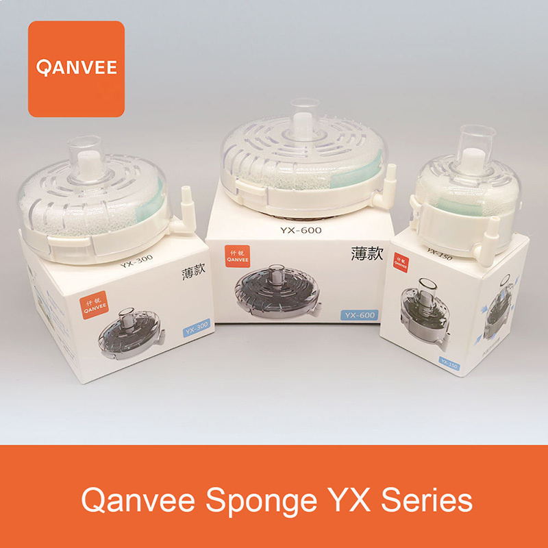 Qanvee MINI Sponge Aqua Aquarium Filter Material Fish Tank YX Series Accessories Fishbowl Ecoflow Filtro Akvarium Treatment