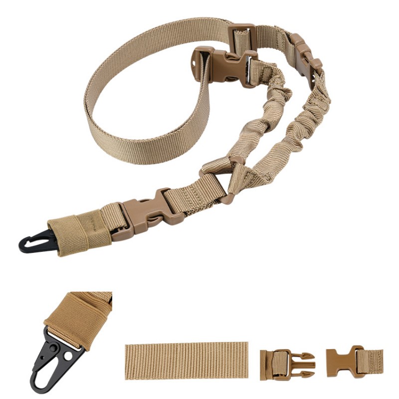 Shot Gun Belt Hunting Accessories Tactical Gear Tactical Single Point Gun Sling Shoulder Strap Rifle Rope Belt