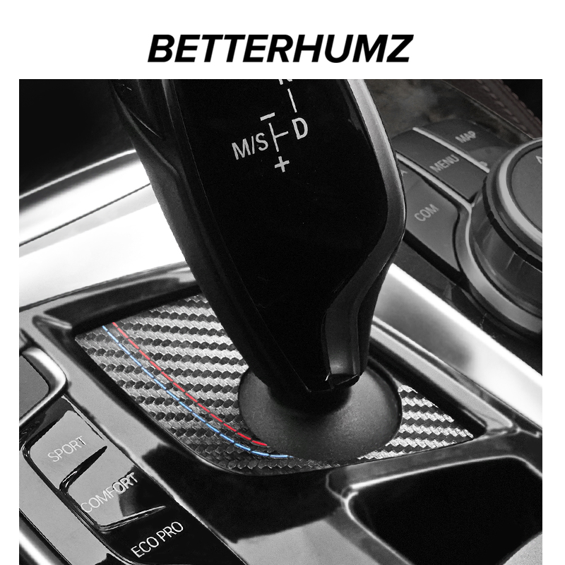 G30 For G32 G38 Series 5 6 GT Made Of Alcantara Gear Shifter Panel Trim Cover Performance Sticker Car Interior ddmysmile Accessories Smile