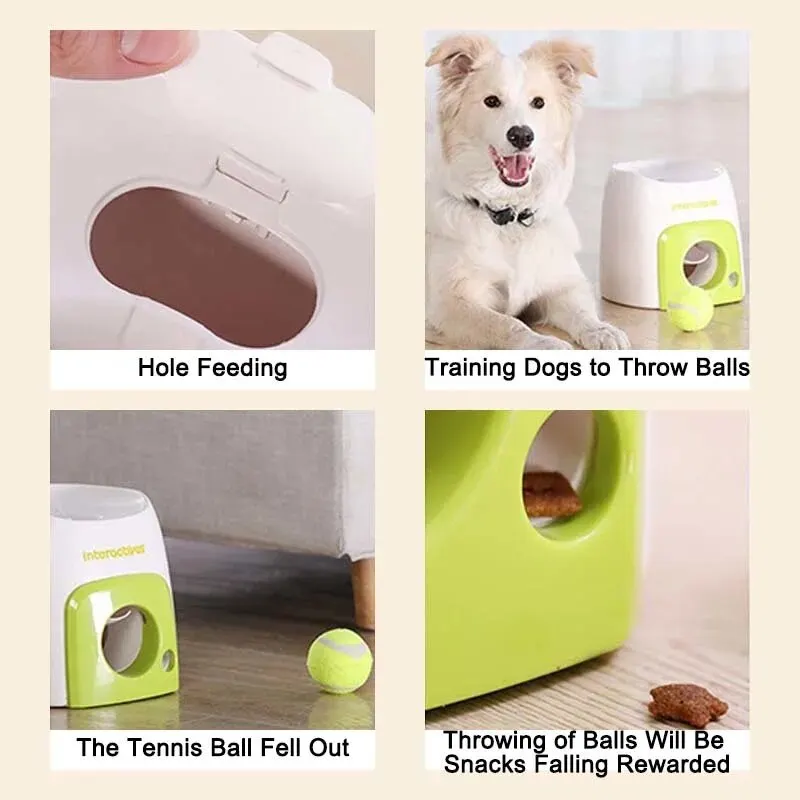 free shipping Interactive Automatic Launcher Dogs, Dog Tennis Ball Throwing hine for Small, Medium Large Size Slow Feeder Toy