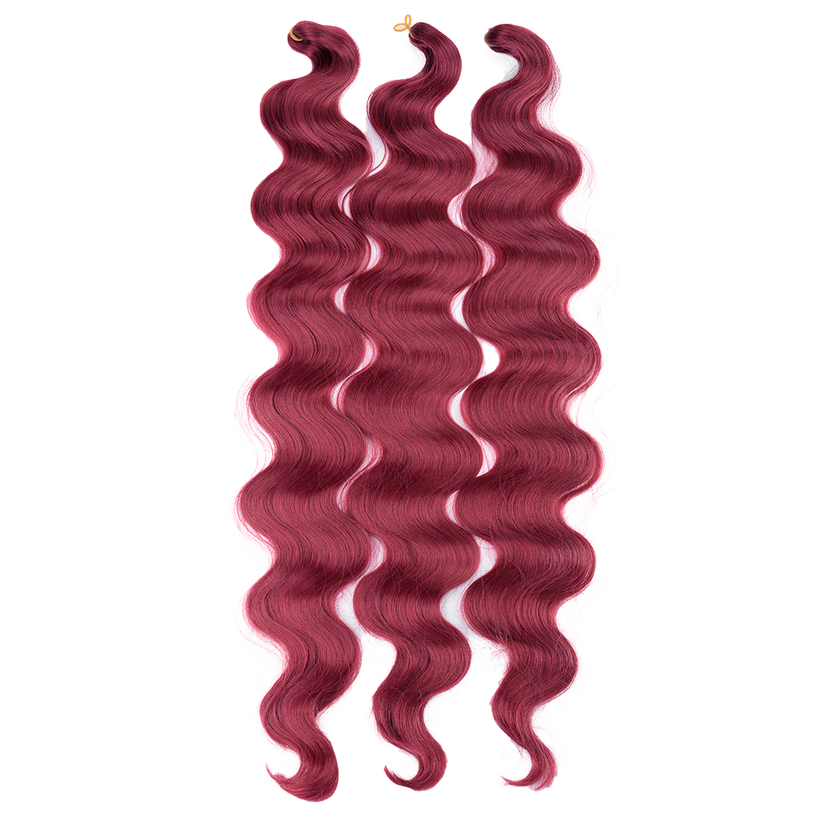 24Inch Body Wave Crochet Synthetic Hair For Black Women Deep Water Wave Ombre Braiding Hair Extensions High Temperature Fible fb814 5 21859